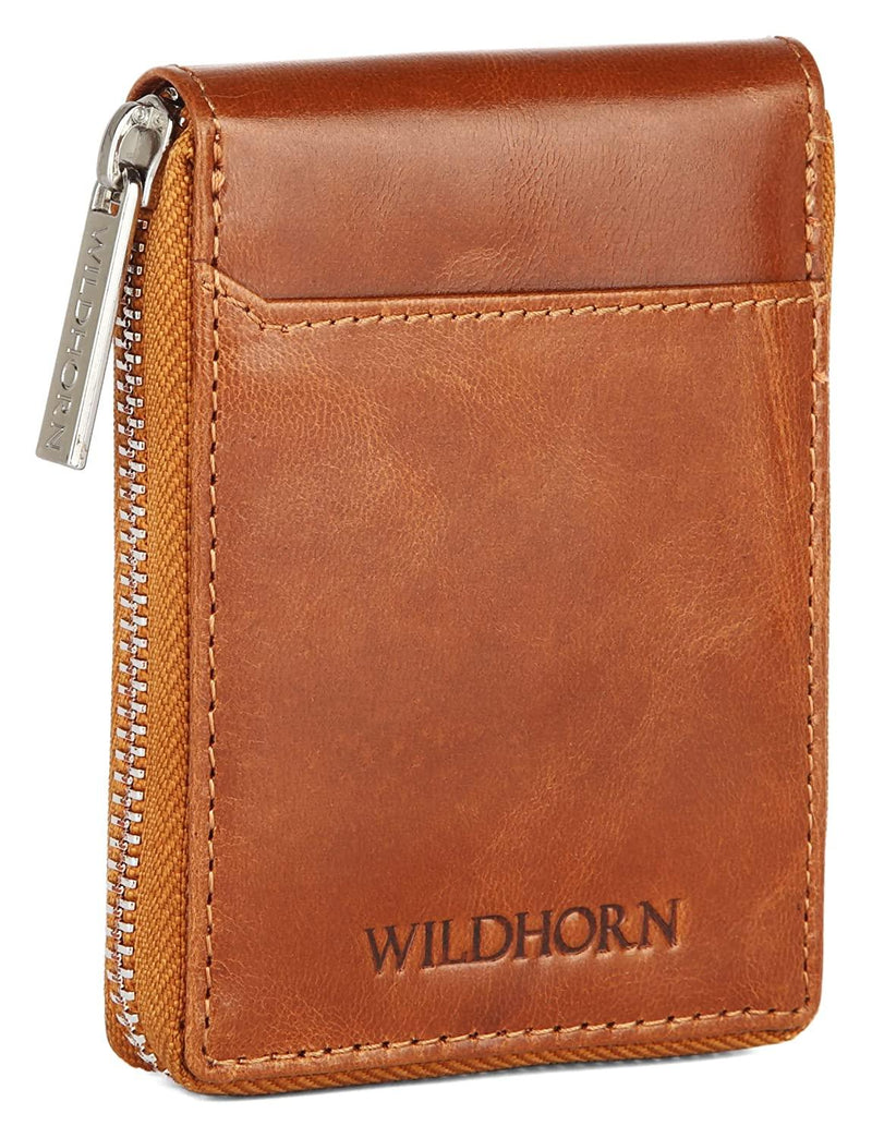 Classy PU Leather Credit Debit Zipper Card Holder Money Wallet Zipper Coin  Purse for Men & Women