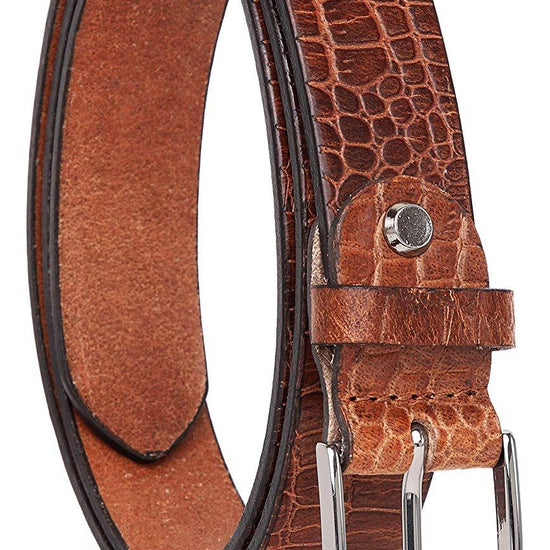 Napa Hide Men's 100% Genuine Leather Wallet & Belt Combo (NPHCOMBO003) - WILDHORN