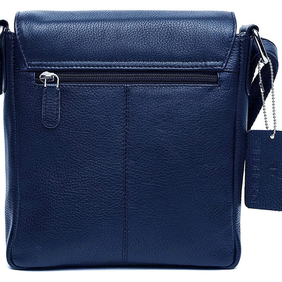 WILDHORN® Original Leather 9 inch Sling Bag for Men I Multipurpose Crossbody Bag I Travel Bag with Adjustable Strap I DIMENSION: L- 8 inch H- 9 inch W- 3 inch - WILDHORN