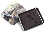 WILDHORN® Antlers Hunter Leather Wallet for Men (TAN)