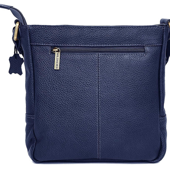 WILDHORN Leather Sling Messenger Bag for Men. DIMENTION : L-8 inch W-3 inch H-9 inch - WILDHORN