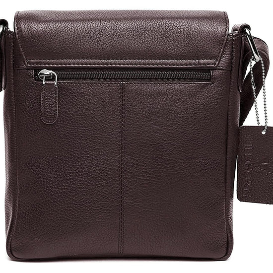WILDHORN® Original Leather 9 inch Sling Bag for Men I Multipurpose Crossbody Bag I Travel Bag with Adjustable Strap I DIMENSION: L- 8 inch H- 9 inch W- 3 inch - WILDHORN