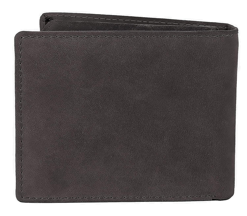 WILDHORN® Antlers Hunter Leather Wallet for Men (TAN)