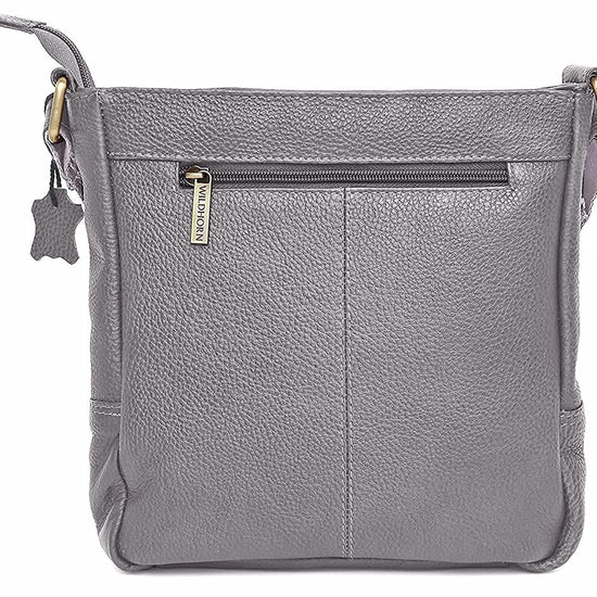 WILDHORN Leather Sling Messenger Bag for Men. DIMENTION : L-8 inch W-3 inch H-9 inch - WILDHORN