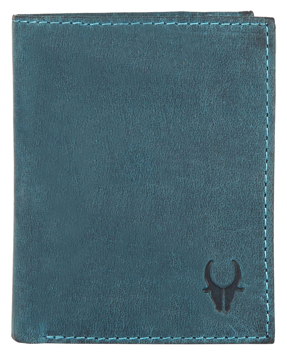 WILDHORN Top Grain Portrait Leather Wallet for Men | C-Clip Detachable Card Case I Credit & Debit Card Holder I RFID Blocking | Extra Capacity | Ultra Strong Stitching | | Gift for Him - WILDHORN