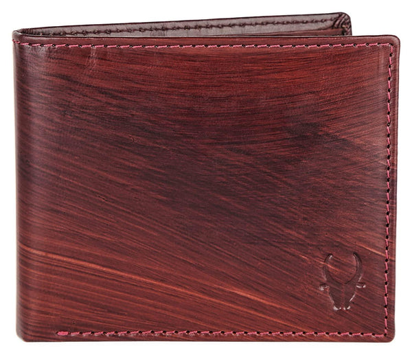 WILDHORN Top Grain Leather Wallet for Men | Ultra Strong Stitching | Handcrafted | RFID Blocking | Slim Billfold with 12 Card Slots - WILDHORN