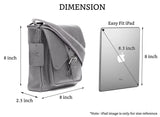 WILDHORN® Original Leather 9 inch Sling Bag for Men I Multipurpose Crossbody Bag I Travel Bag with Adjustable Strap I DIMENSION: L- 8 inch H- 9 inch W- 3 inch - WILDHORN