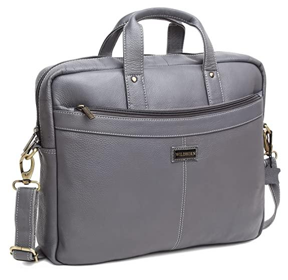 WILDHORN Leather Laptop Messenger Bag for Men I Office Bags