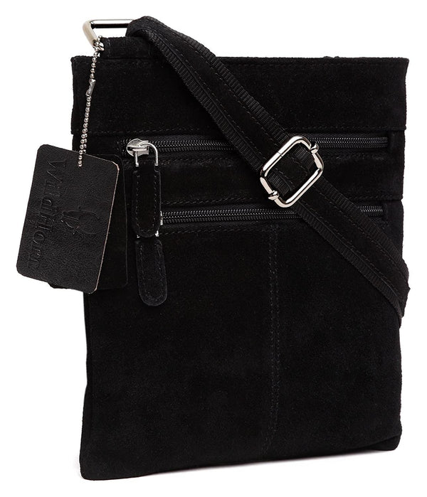 WILDHORN® 100% Genuine Leather Sling Messenger Bag for Men