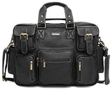 WILDHORN Leather Briefcase for Men I Computer Bag Laptop Bag I Business Travel Messenger Bag For Men l Large 16.5 Inch For Daily Use