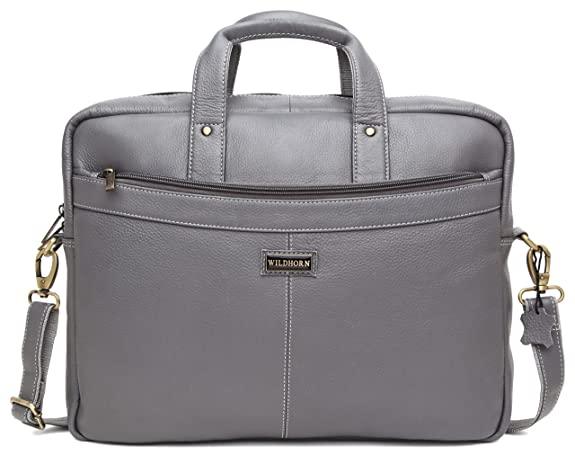WILDHORN Leather Laptop Messenger Bag for Men I Office Bags - WILDHORN