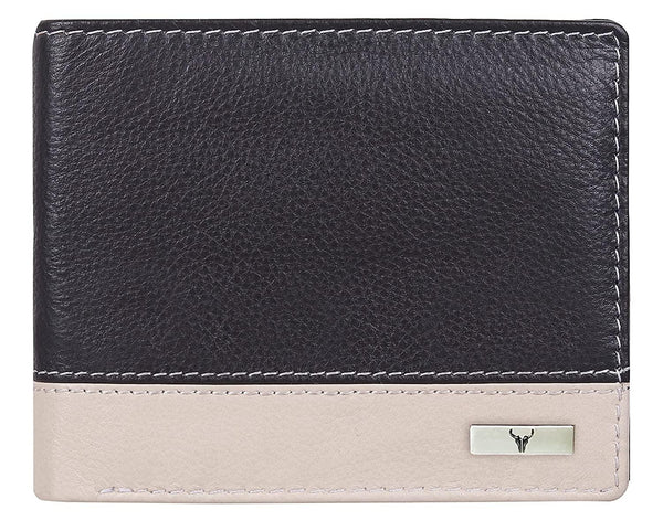 NAPA HIDE Leather Wallet for Men I RFID Protected I 11 Card Slots I 2 Transparent ID Windows I 1 Zipper Compartment