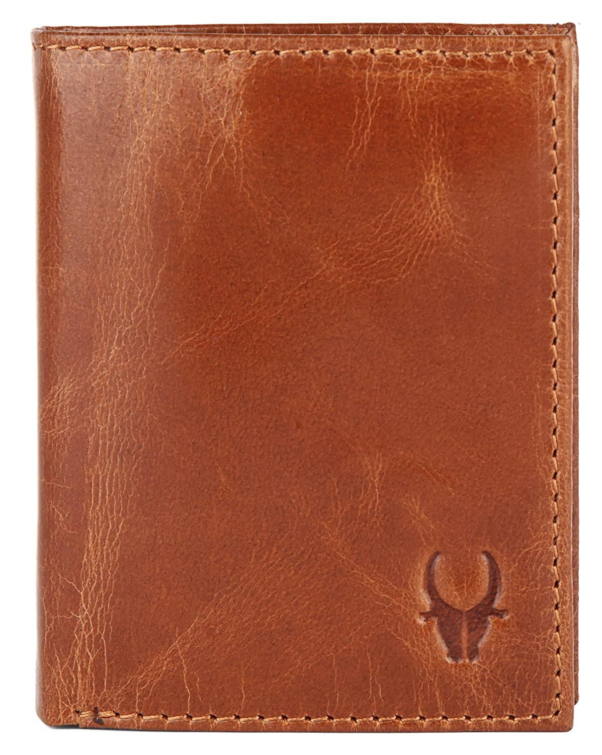 WILDHORN Top Grain Portrait Leather Wallet for Men | C-Clip Detachable Card Case I Credit & Debit Card Holder I RFID Blocking | Extra Capacity | Ultra Strong Stitching | | Gift for Him - WILDHORN