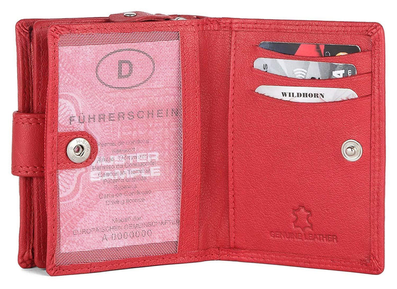 WILDHORN® Women's Leather Wallet and Pen Combo Set