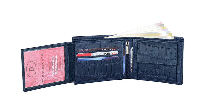 WildHorn® RFID Protected 100% Genuine High Quality Mens Leather Wallet - WILDHORN