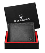 WILDHORN Top Grain Leather Wallet for Men | Ultra Strong Stitching | Handcrafted | RFID Blocking