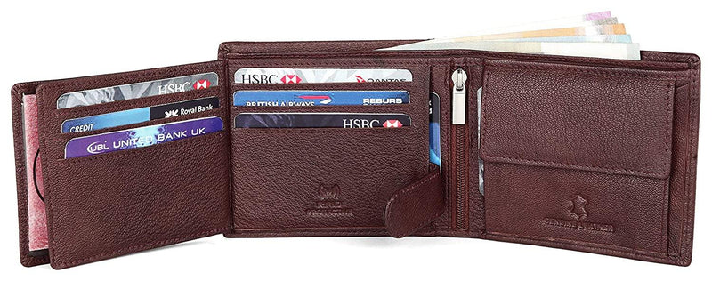 WildHorn Leather Wallet Combo | Leather Wallet for Men | Wallet for Men Leather | Wallet and Belt Combo for Men