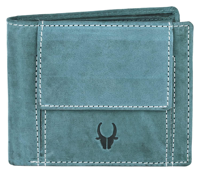 WILDHORN Top Grain Leather Wallet for Men I | Ultra Strong Stitching | Easy Access External Pocket | Handcrafted I RFID Blocking | 6 Card Slot | 2 Cash Compartments