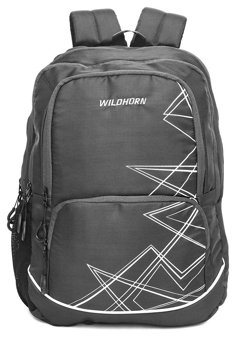 WILDHORN Laptop Backpack for Men, Extra Large 34L Travel Backpack with Multi Zip Compartment, Business College Bookbag Fit 17 Inch Laptop