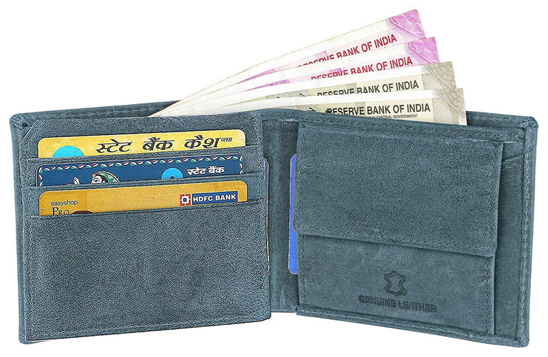 WILDHORN Top Grain Leather Wallet for Men | Ultra Strong Stitching | Handcrafted | RFID Blocking