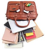 WILDHORN Leather laptop Messenger Bag for Men