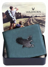 WILDHORN® Falcon Hunter Leather Wallet for Men - WILDHORN