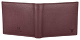 Napa Hide RFID Protected Genuine High Quality Leather Wallet & Pen Combo for Men (MAROON) - WILDHORN