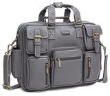 WILDHORN Leather Briefcase for Men I Computer Bag Laptop Bag I Business Travel Messenger Bag For Men l Large 16.5 Inch For Daily Use