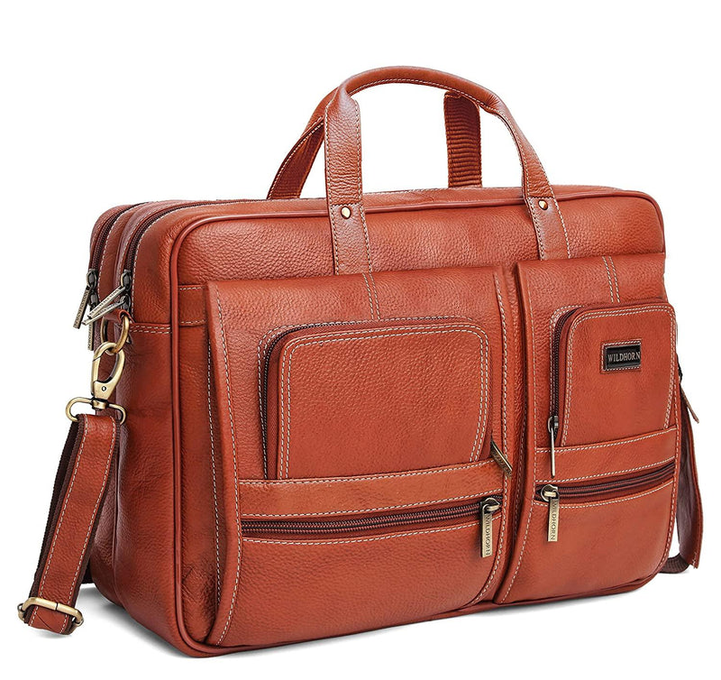 Waterproof Nylon Briefcase Expandable Travel Bag | 17' Laptop – BOSTANTEN
