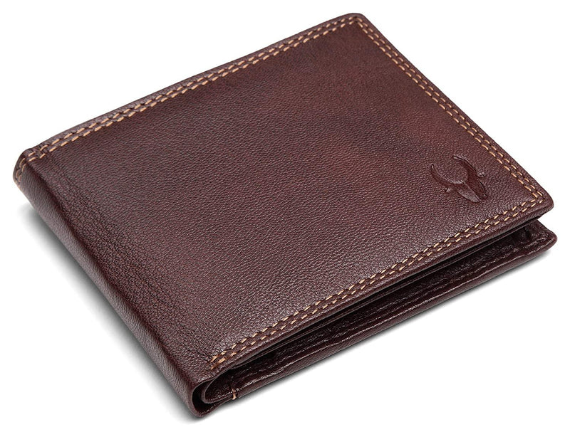 WILDHORN Top Grain Leather Wallet for Men | Ultra Strong Stitching | Handcrafted | RFID Blocking