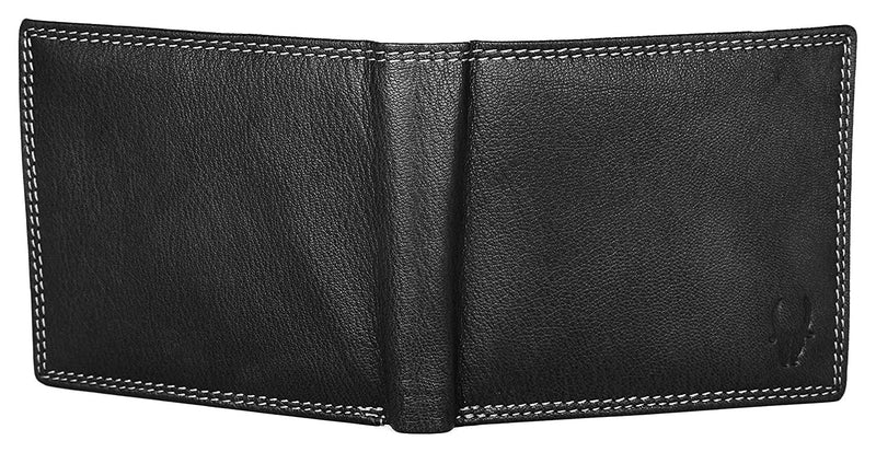 WILDHORN Top Grain Leather Wallet for Men | Ultra Strong Stitching | Handcrafted | RFID Blocking