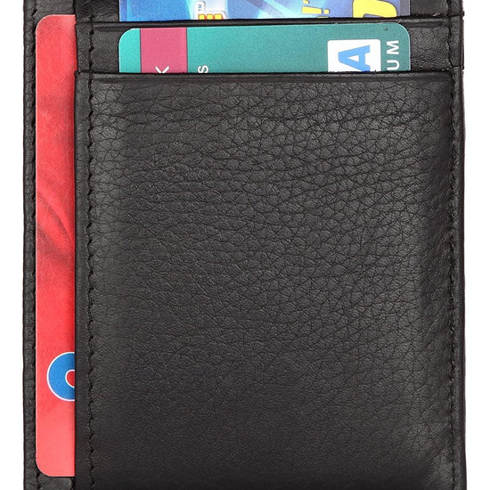 WILDHORN®Genuine Leather Card Case for Mens - WILDHORN