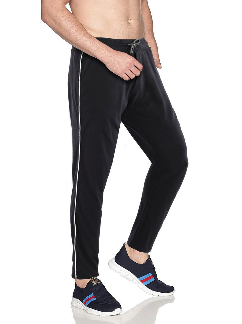 Buy Lappen Fashion Combo of Track Pants for Couple's | Regular Slim Fit  Plain Cotton Joggers | Night Wear Pajama | with Pockets Trousers | for  Sports Gym Athletic Trousers (Small, Black) at Amazon.in