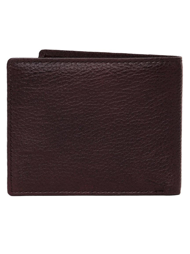 WILDHORN® RFID Protected Genuine High Quality Classic Leather Wallet & Pen Combo for Men