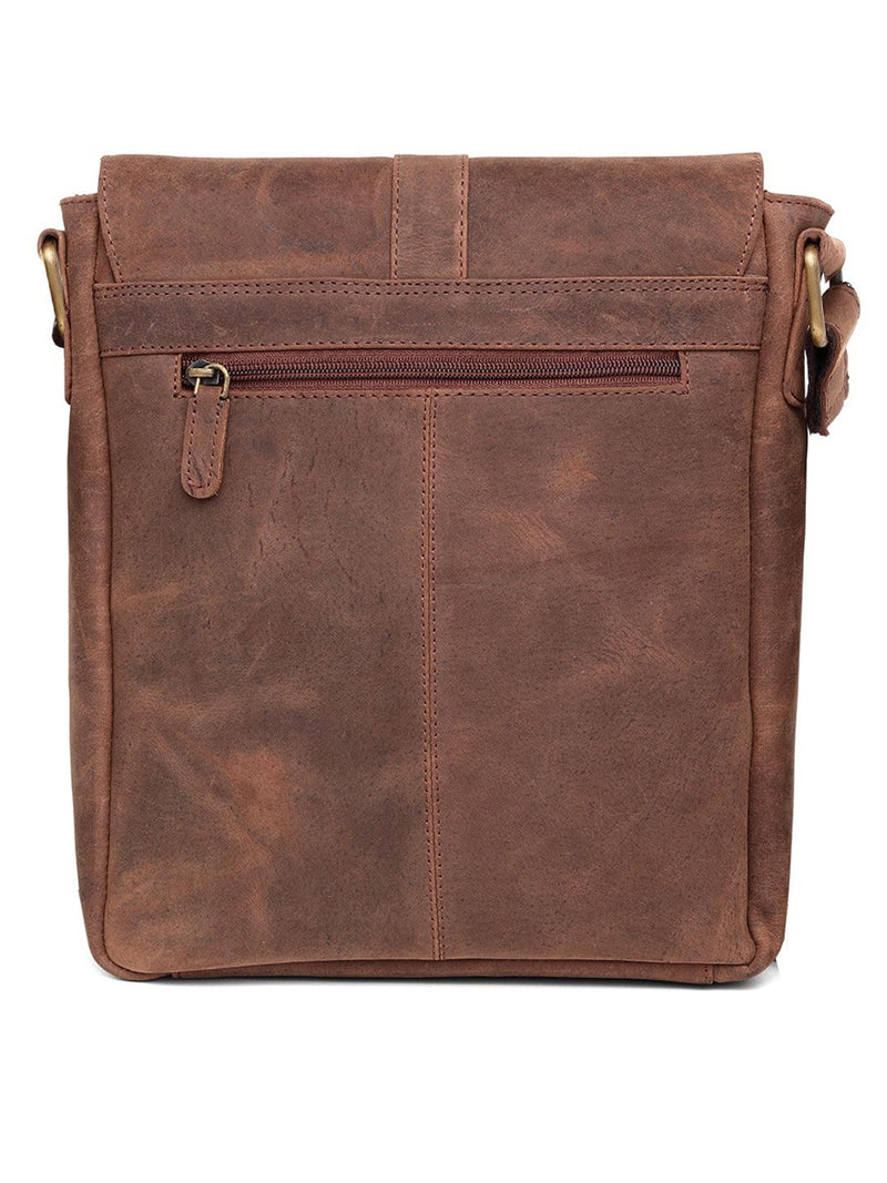 WILDHORN® 100% Genuine Leather Sling Messenger Bag for Men