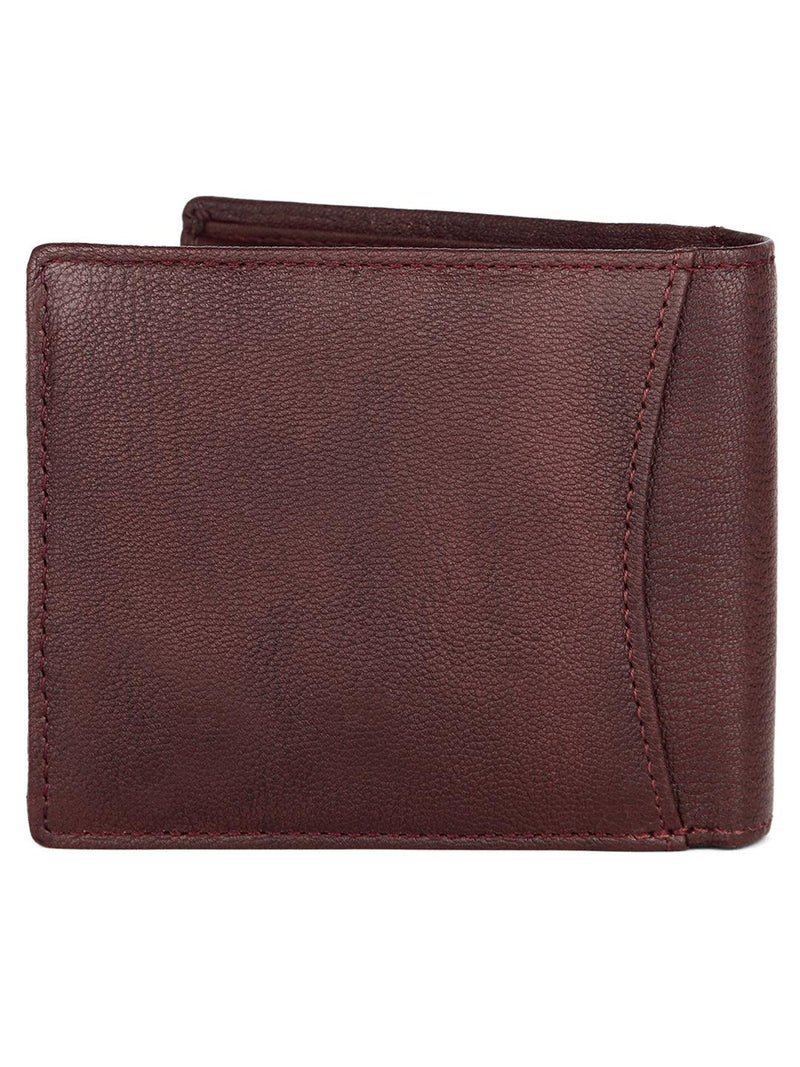 WILDHORN® RFID Protected Genuine High Quality  Leather Wallet, Keychain & Pen Combo for Men