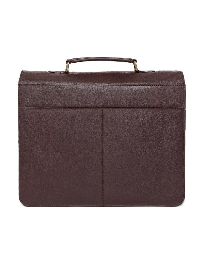 WILDHORN® 100% Genuine Leather Laptop Bag for Men