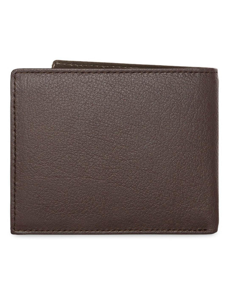 WILDHORN® RFID Protected Genuine High Quality Classic Leather Wallet & Pen Combo for Men