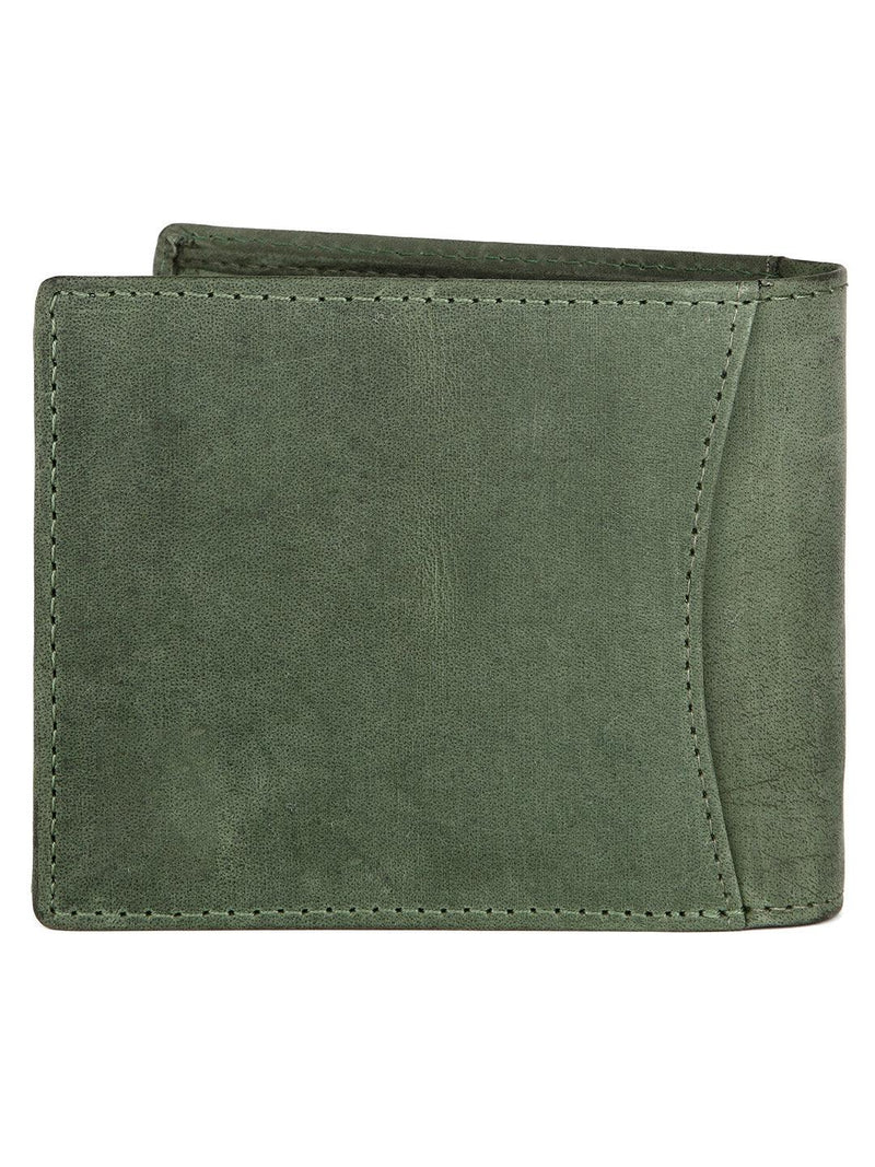 WILDHORN® RFID Protected Genuine High Quality Classic Leather Wallet & Pen Combo for Men