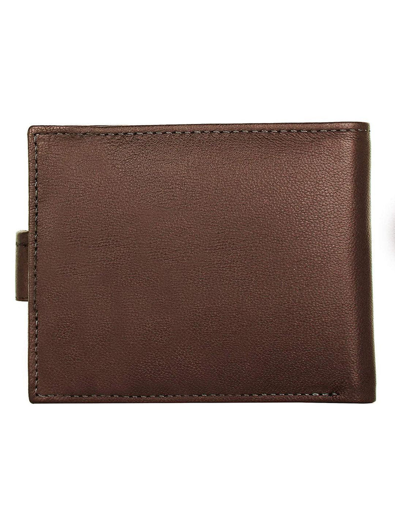 WILDHORN® RFID Protected Genuine High Quality  Leather Wallet, Keychain & Pen Combo for Men