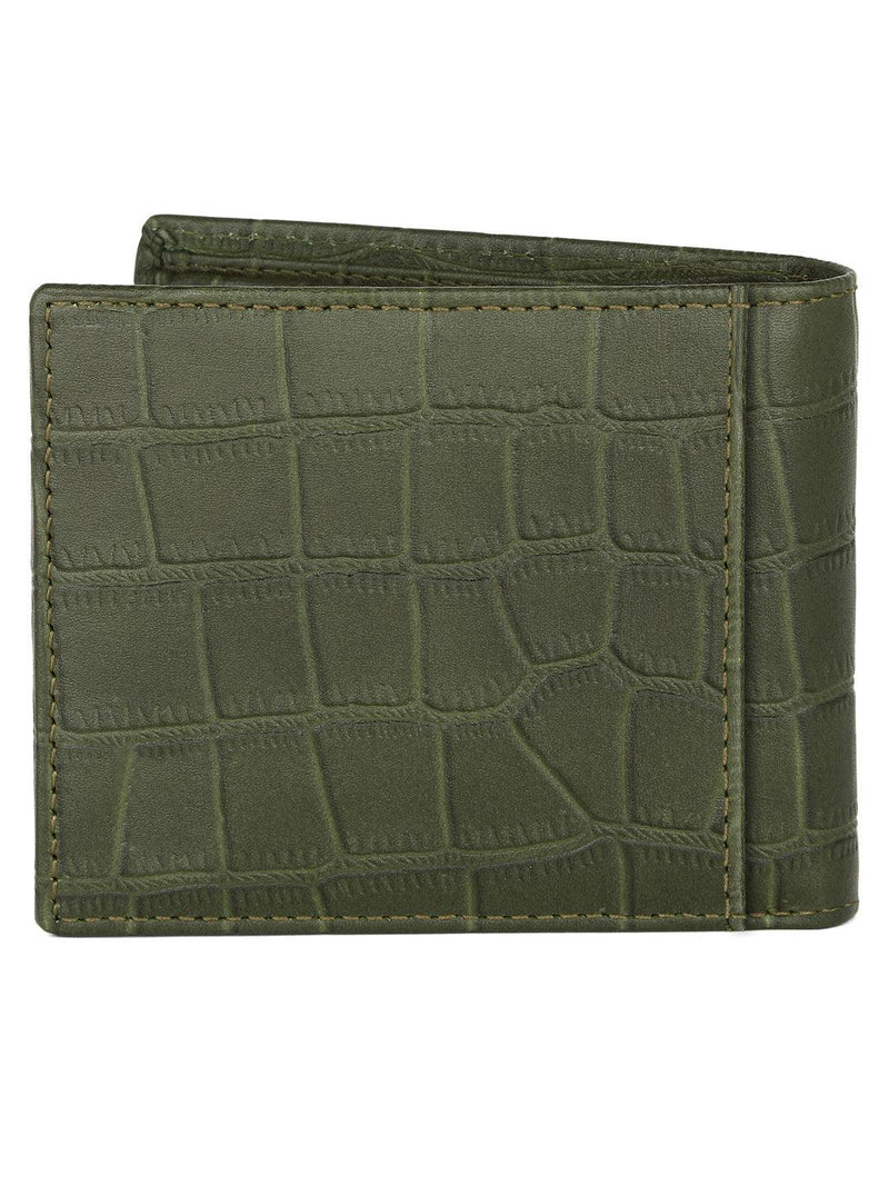 WILDHORN® RFID Protected Genuine High Quality  Leather Wallet, Keychain & Pen Combo for Men