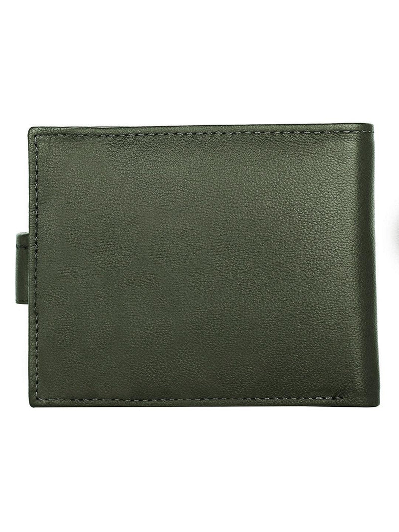 WILDHORN® RFID Protected Genuine High Quality  Leather Wallet, Keychain & Pen Combo for Men