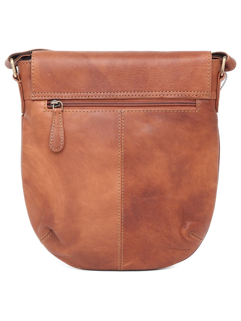 WILDHORN® 100% Genuine Leather Sling Messenger Bag for Men