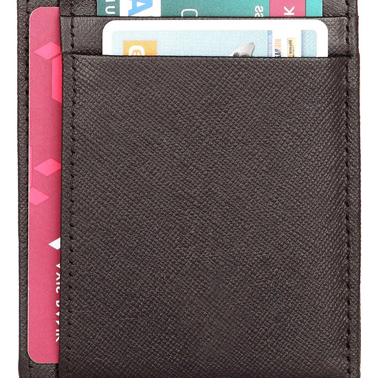 WILDHORN®Genuine Leather Card Case for Mens - WILDHORN