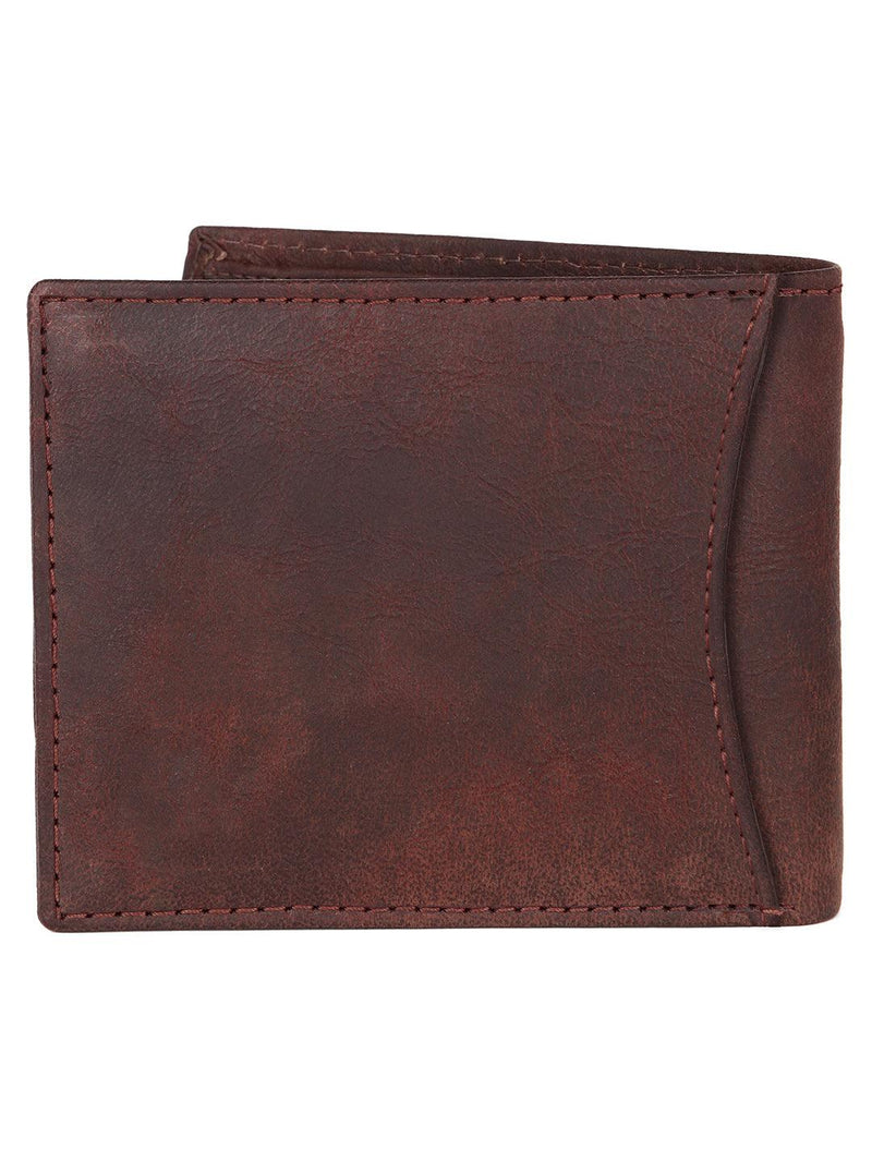 WILDHORN® RFID Protected Genuine High Quality  Leather Wallet, Keychain & Pen Combo for Men