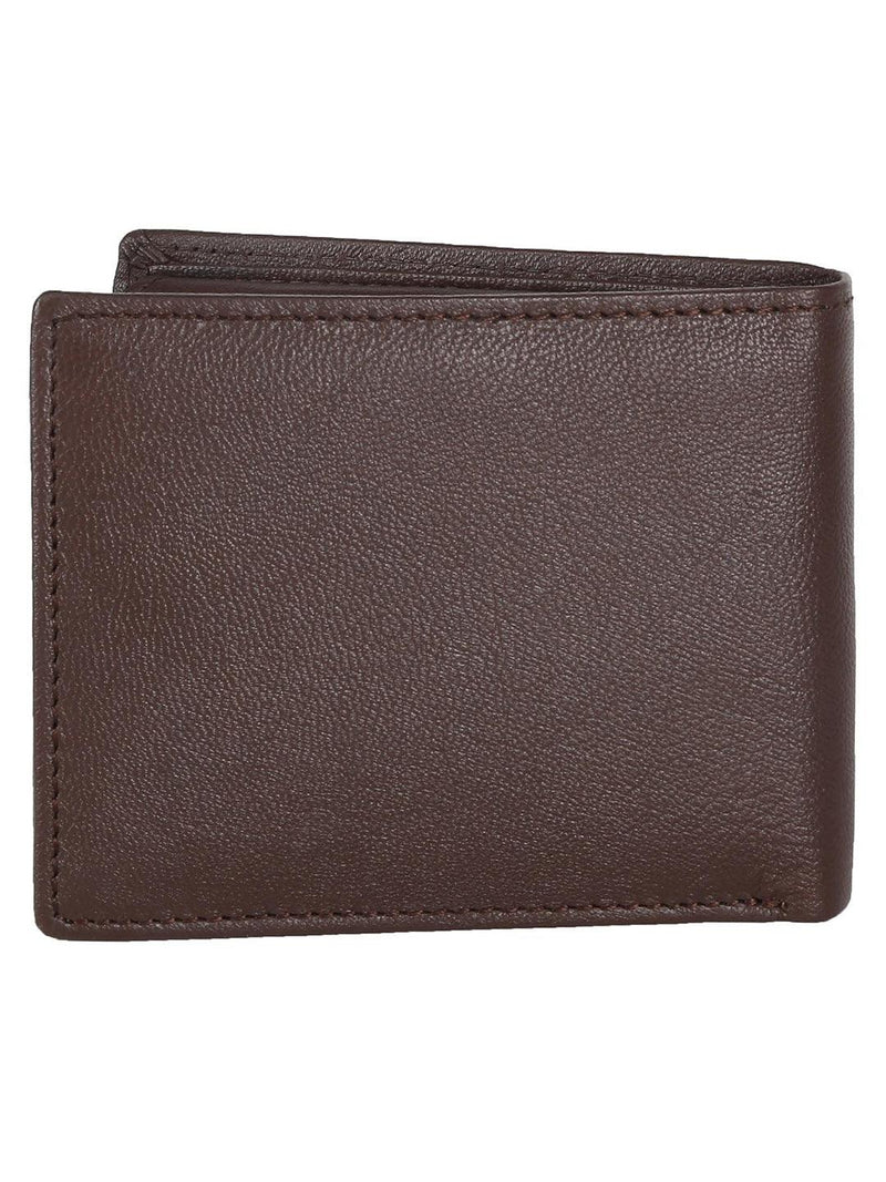 WILDHORN® RFID Protected Genuine High Quality  Leather Wallet, Keychain & Pen Combo for Men