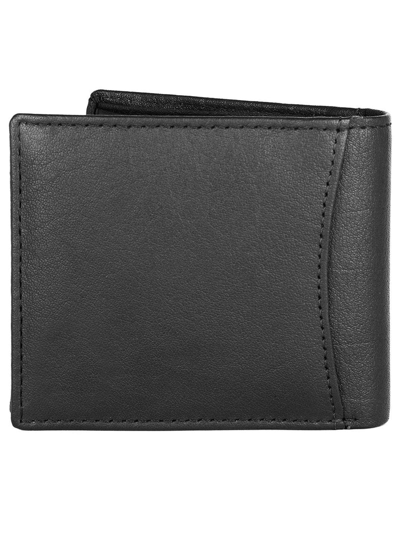 WILDHORN® RFID Protected Genuine High Quality Leather Wallet & Belt Combo for Men