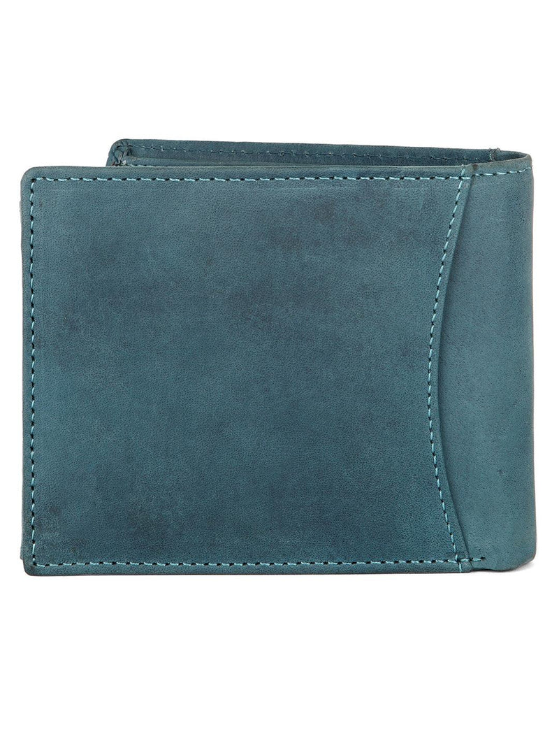 WILDHORN® RFID Protected Genuine High Quality Leather Wallet & Belt Combo for Men