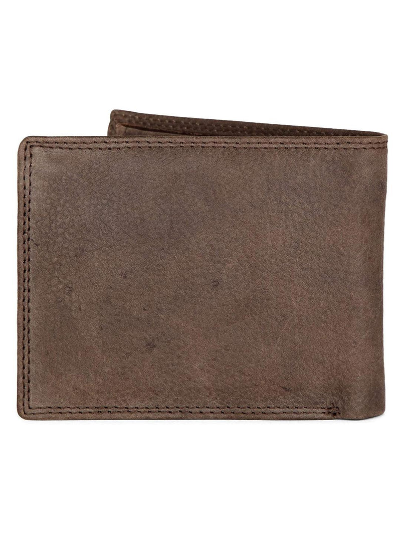 WILDHORN® RFID Protected Genuine High Quality  Leather Wallet, Keychain & Pen Combo for Men