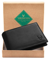 WILDHORN® Premium Top Grain Genuine Leather Wallet for Men - WILDHORN